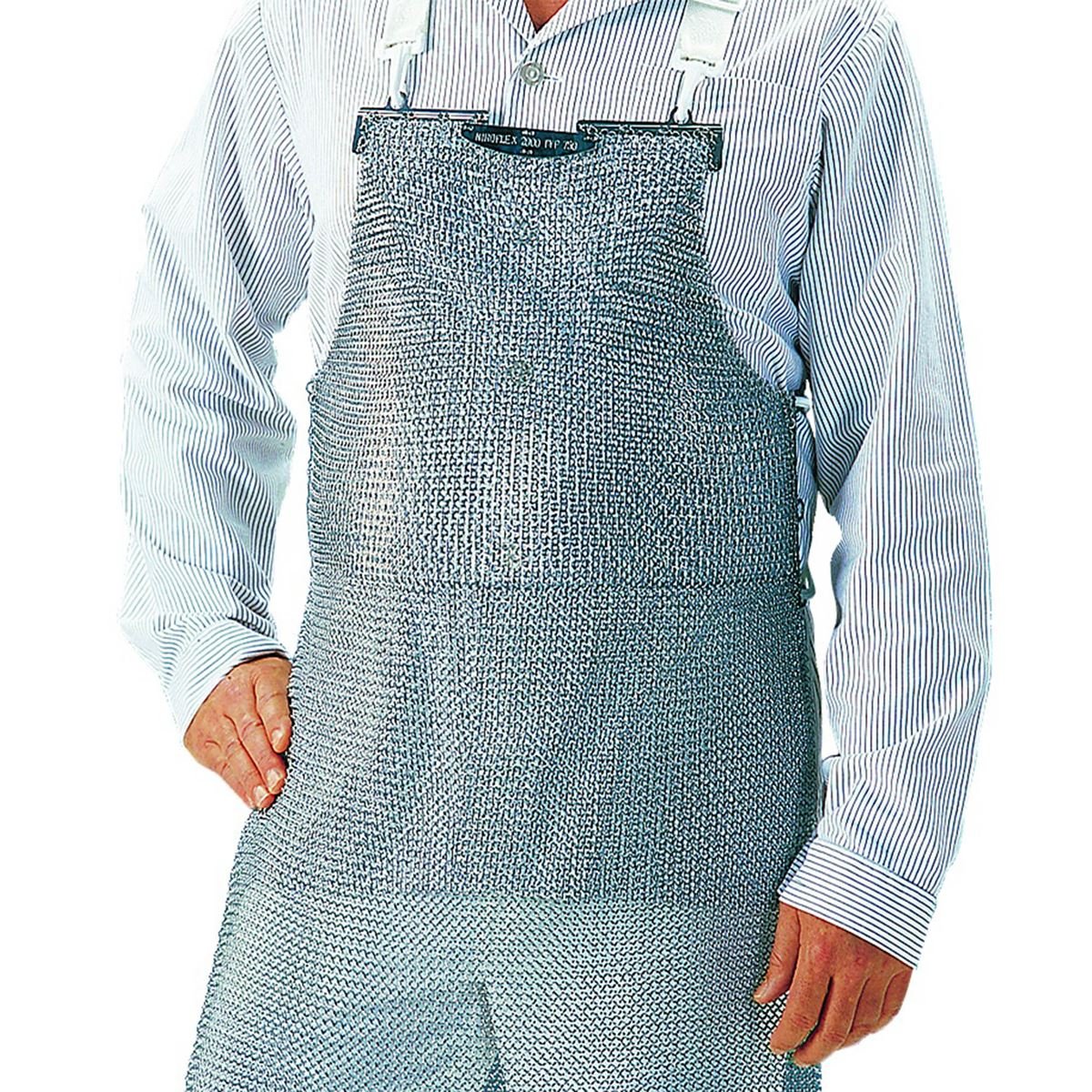 f-dick-stechschutzsch-rze-80-cm-edelstahl-ringe-silber image 1