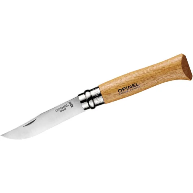 opinel-inox-taschenmesser-no-6-eiche-rostfrei image 1