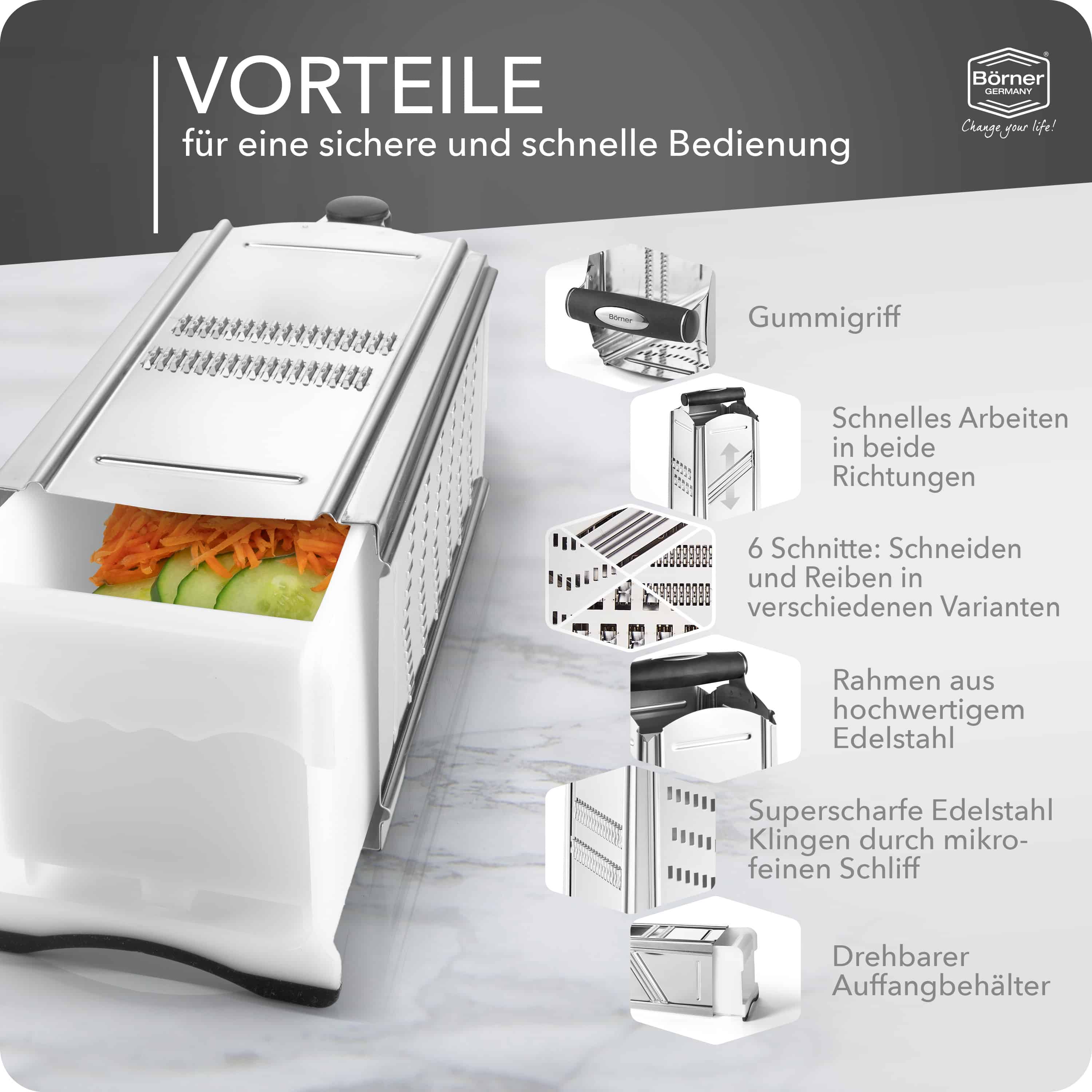 b-rner-combi-chef-vierkantreibe-4-in-1-edelstahl-k-chenreibe image 4