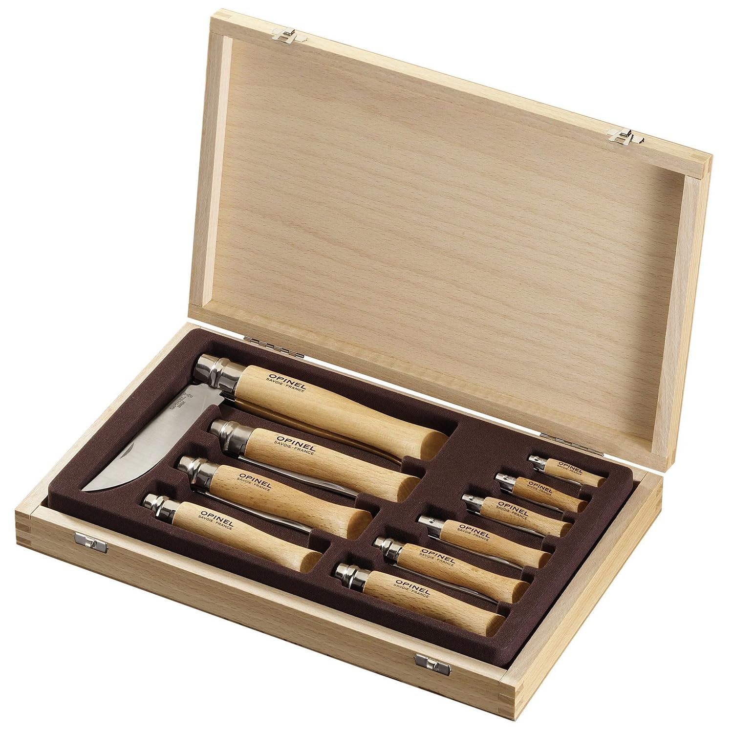 opinel-holzkiste-o001311-gr-e-m-braun-messer-aufbewahrungskiste image 1