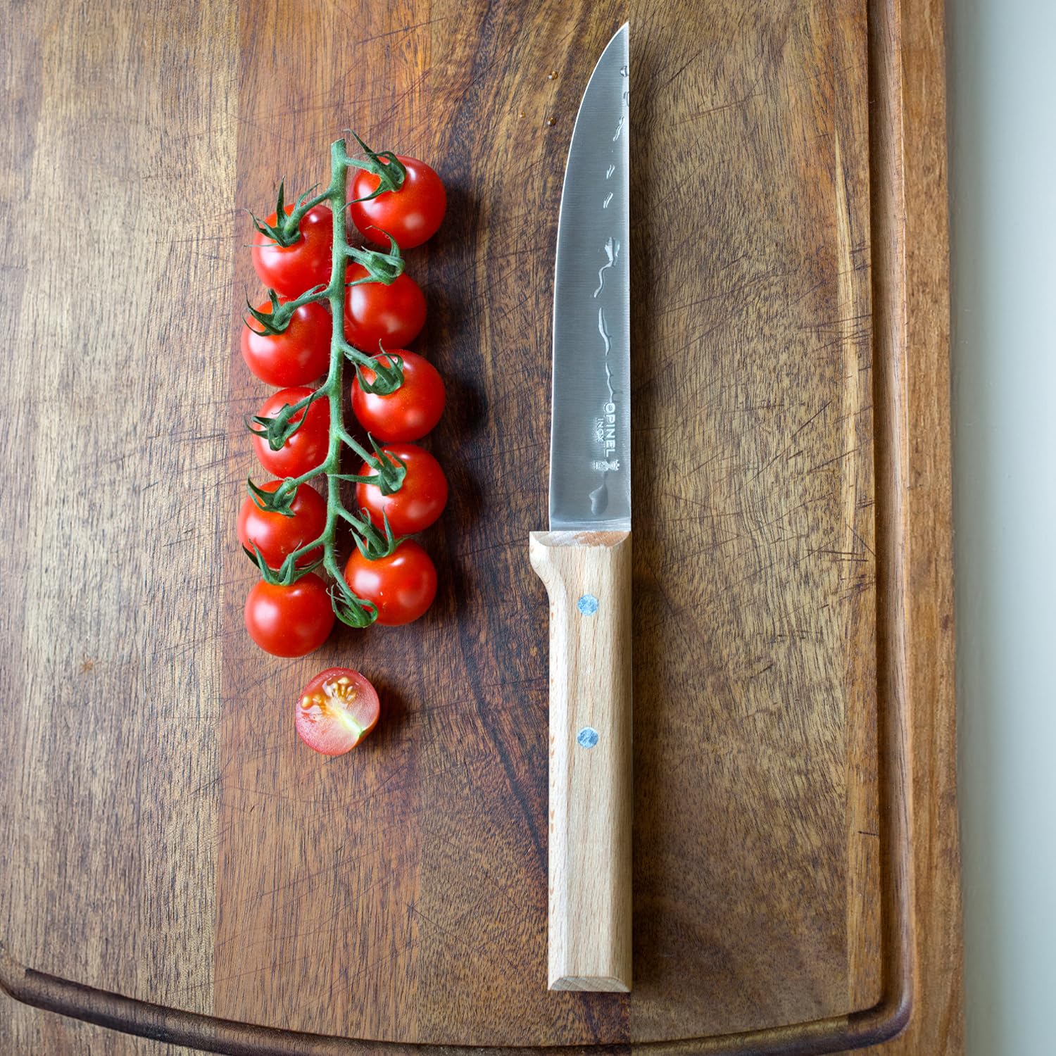 opinel-parallele-kochmesserset-op01838-chef-tranchier-und-allzweckmesser-sandvik image 8