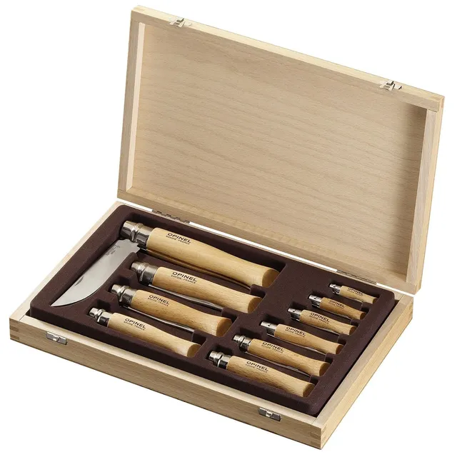 opinel-holzkiste-o001311-gr-e-m-braun-messer-aufbewahrungskiste image 1